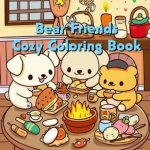 Bear Friends - Cozy Coloring Book