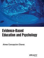 Evidence-Based Education and Psychology