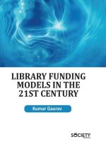 Library Funding Models in the 21st Century