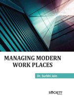 Managing Modern Work Places