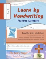 Learn by Handwriting, Practice Workbook - The Lord's Prayer - Catholic Prayers - Print, Level 3