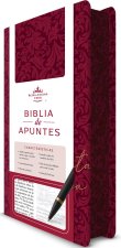 Biblia de Apuntes Rvr 1960 Tapa Dura, Vino Tinto / Spanish Journalling Bible Rvr 1960 Hardcover Burgundy