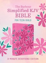 The Barbour Simplified KJV Bible for Teen Girls--3-Minute Devotions Edition
