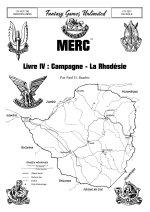 MERC Livre IV - Campagne - La Rhodésie (1965-1980)