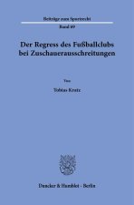 Der Regress des Fußballclubs bei Zuschauerausschreitungen