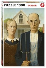 Wood - American Gothic - 1000 Teile Puzzle