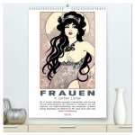 Frauen in zarten Linien (hochwertiger Premium Wandkalender 2026 DIN A2 hoch), Kunstdruck in Hochglanz