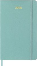 Moleskine 12 Monate Precious & Ethical Wochen Notizkalender, L/A5, liniert, weicher Einband, Mamba Hellgrün, mit Box