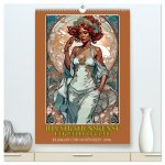 Illustrationskunst der Belle Époque (hochwertiger Premium Wandkalender 2026 DIN A2 hoch), Kunstdruck in Hochglanz