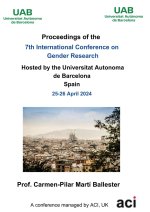 ICGR 2024- Proceedings of the 7th International Conference on Gender Research