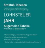 Tabelle, Lohnsteuer 2025 Jahr