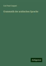 Grammatik der arabischen Sprache