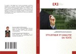 STYLISTIQUE ET ANALYSE DU TEXTE