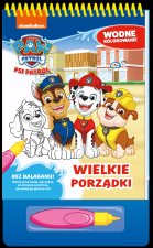 Wielkie porządki. Psi Patrol. Wodne kolorowanie