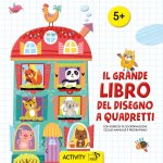 grande libro del disegno a quadretti. Con esercizi di coordinazione oculo manuale e pregrafismo