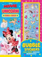 Unicorni. Minnie. Bubble stickers. Storia e giochi, con tanti adesivi morbidosi