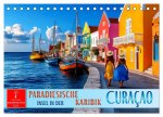 Curaçao - paradiesische Insel in der Karibik (Tischkalender 2026 DIN A5 quer), CALVENDO Monatskalender
