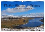 Färöer, Shetland, Orkney - Inseln im Nordatlantik (Wandkalender 2026 DIN A3 quer), CALVENDO Monatskalender