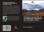 Géologie et propriétés de susceptibilité magnétique des lithologies d'Ipole