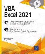VBA Excel 2021 - Programmation sous Excel : macros et langage VBA