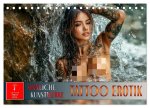 Tattoo Erotik - Sinnliche Kunstwerke (Tischkalender 2026 DIN A5 quer), CALVENDO Monatskalender