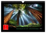 Nationalparks der USA - wilde Schönheiten (Wandkalender 2026 DIN A4 quer), CALVENDO Monatskalender