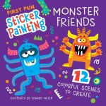 First Fun: Sticker Painting Monster Friends