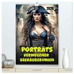 Porträts verwegener Seeräuberinnen (hochwertiger Premium Wandkalender 2026 DIN A2 hoch), Kunstdruck in Hochglanz