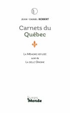 CARNETS DU QUÉBEC