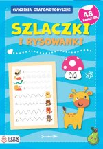 Szlaczki i rysowanki. Ćwiczenia grafomotoryczne. Zeszyt niebieski