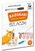 Bazgraki piszą po śladzie. Szlaczki. Kapitan Nauka