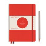 Zápisník Red A5 Medium Bauhaus Edition tečkovaný