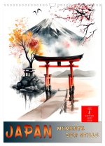 Japan - Momente der Stille (Wandkalender 2026 DIN A3 hoch), CALVENDO Monatskalender