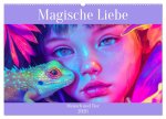 Magische Liebe - Mensch und Tier (Wandkalender 2026 DIN A2 quer), CALVENDO Monatskalender