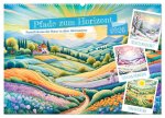Pfade zum Horizont - Pastellträume der Natur in allen Jahreszeiten (Wandkalender 2026 DIN A2 quer), CALVENDO Monatskalender