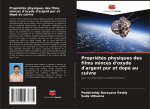 Propriétés physiques des films minces d'oxyde d'argent pur et dopé au cuivre