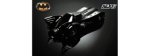 Batmobile mit Figur, Black Chrome, Limitierte Sonderedition