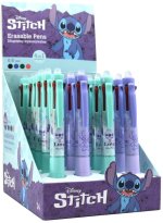 Gumovatelné vícebarevné pero Stitch 4v1