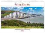 Seven Sisters - Großbritanniens höchste Kreidefelsen (Wandkalender 2026 DIN A3 quer), CALVENDO Monatskalender