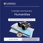 Cambridge Lower Secondary Humanities Digital Teacher's Resource 7–9 Access Card