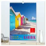 Karibik - Inseln im Sonnenlicht (hochwertiger Premium Wandkalender 2026 DIN A2 hoch), Kunstdruck in Hochglanz