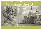Venezianischer Stil - In dezenten Farbtönen (Wandkalender 2026 DIN A3 quer), CALVENDO Monatskalender