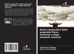 Studi comparativi delle propriet? fisico-chimiche e degli elementi minerali