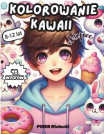 Kolorowanie chlopca Kawaii