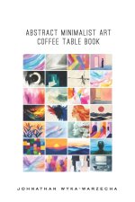 Abstract Minimalist Art Coffee Table Book
