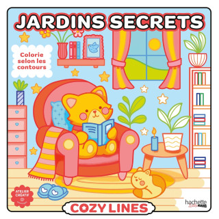 Cozy Lines - Jardins secrets (Brožovaná)