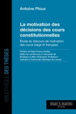 La motivation des décisions des cours constitutionnelles