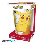 POKEMON - Large Glass Premium  - 400ml - Pikachu foil - x2