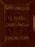 La poésie sans langue