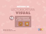 Método de lectoescritura visual 13. Fiestas y juegos
